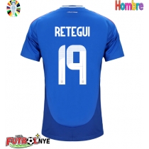Camiseta Italia Mateo Retegui #19 Primera Equipación Eurocopa 2024 manga corta